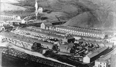 A view of Upper Treorchy from the early 1900s showing the former 