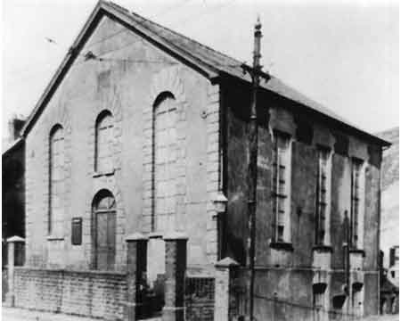 Seion Baptist Williamstown photographed in the early 1900s