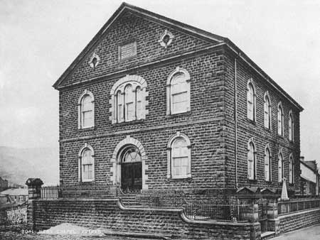 Nebo Ystrad photographed in the early 1900s