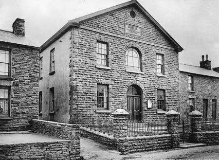 Bethel Ystrad photographed in the early 1900s