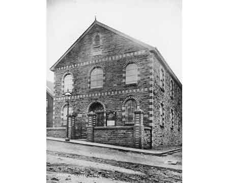 Jerusalem Ystrad photographed in the early 1900s