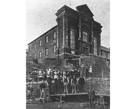 Saron Clydach Vale photographed in the early 1900s