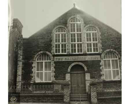 Salvation Army church Pentre photographed in 1979
