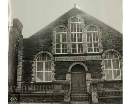 The new Salvation Army Church Pentre built on the same site as photographed in September 2009.