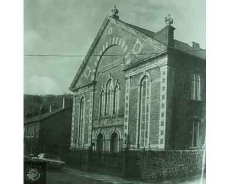 The site of Bethania Treorchy photographed in September 2009.