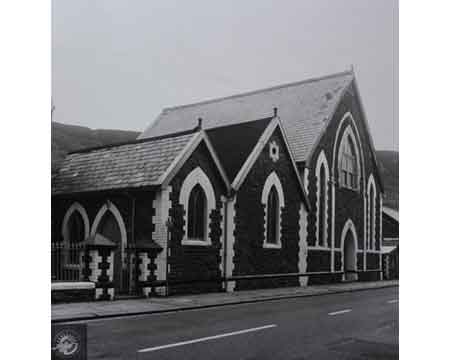 Wesleyan Church Treherbert photographed in 1979.