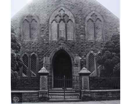Blaencwm Baptist Tynewydd photographed in 1979.