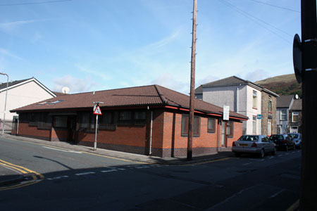 The site of Horeb Treorchy photographed in Sptember 2009. This building is a former doctors