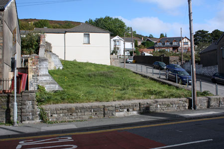 The site of tabernacle Pentre photographed in September 2009.