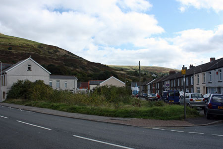 The site of Jerusalem Ton-Pentre photographed in September 2009.