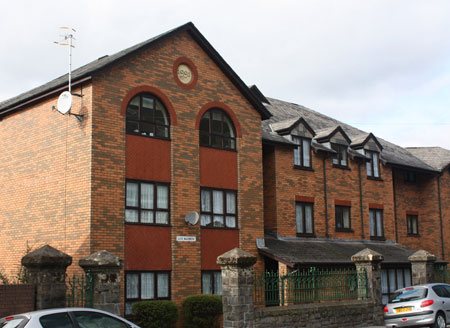 The site of Nazareth Pentre photographed in Sptember 2009. llys Nazareth.