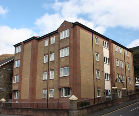 The site of Siloh Pentre photographed in September 2009