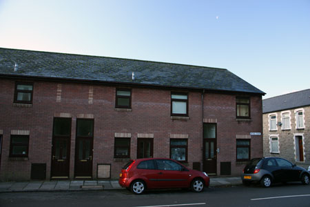 The site of Bethel Trehafod photographed in November 2009