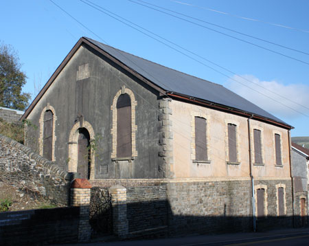 Pisgah Cymmer photographed in November 2009