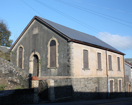 Pisgah Cymmer photographed in November 2009