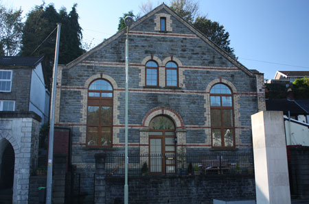 Salvation Army Porth photographed in November 2009