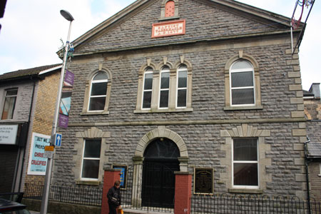 Tabernacle Porth photographed in November 2009