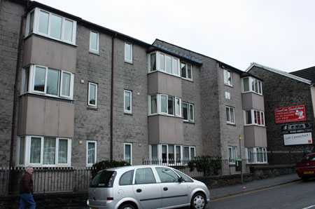 The site of Jerusalem Llwynypia photograped in November 2009