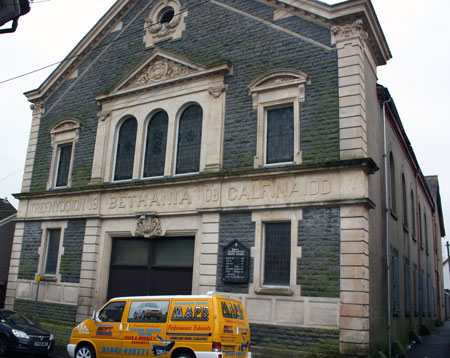 Bethania Tonypandy photographed in November 2009