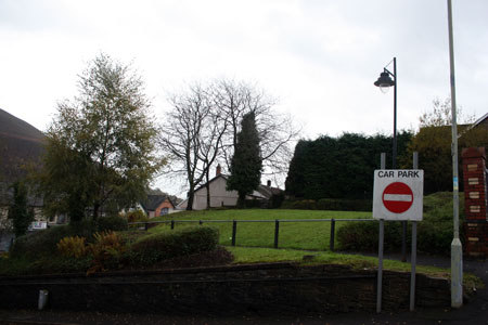 The site of Seilo Tonypandy photographed in November 2009