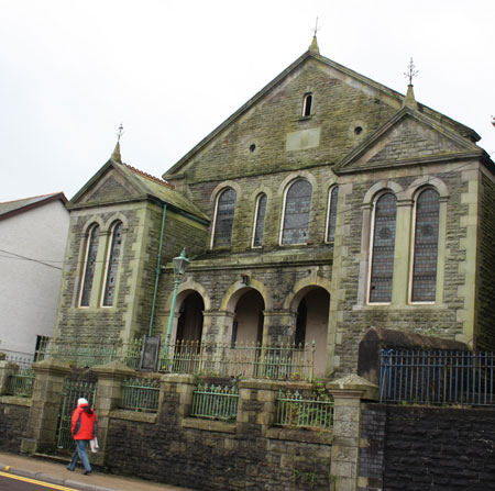 Ebenezer Tonypandy photographed in November 2009