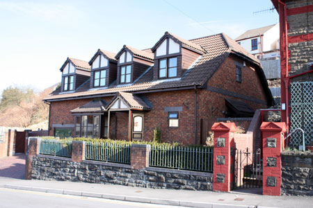 The site of Seion Trealaw photographed in March 2010