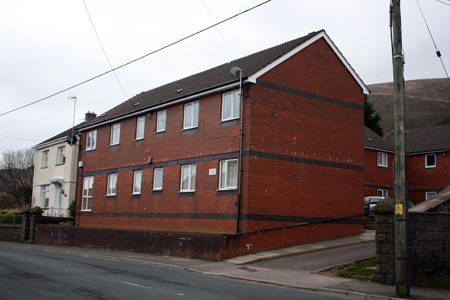 The site of Bethania Maerdy photographed in April 2010