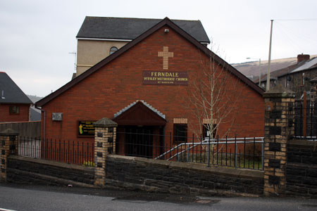 The new Wesley Chapel Ferndale photographed in April 2010