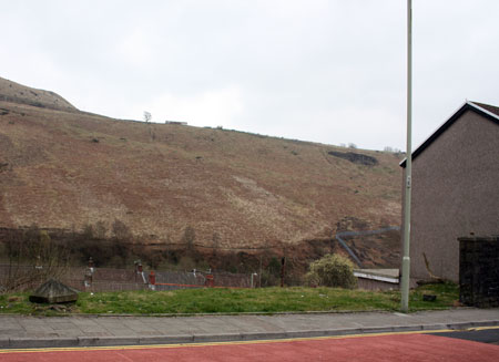 The site of Libanus Tylorstown photographed in April 2010