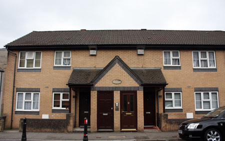 The site of Ebenezer Tylorstown photographed in April 2010