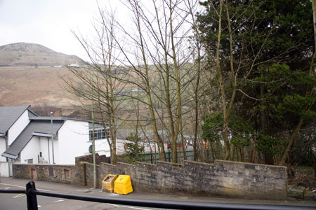 The site of Moriah Tylorstown photographed in April 2010