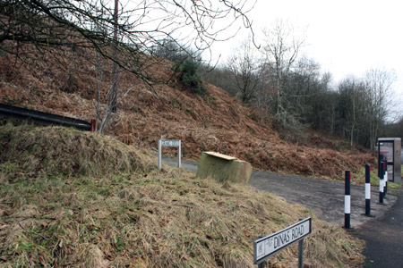The site of Bethania Dinas photographed early 2011