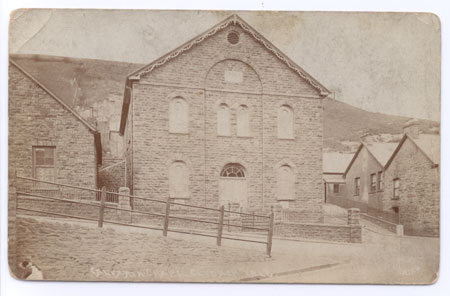 Calfaria Clydach Vale from an old postcard