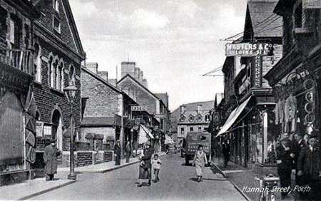 Hannah St Porth in the early 1900s